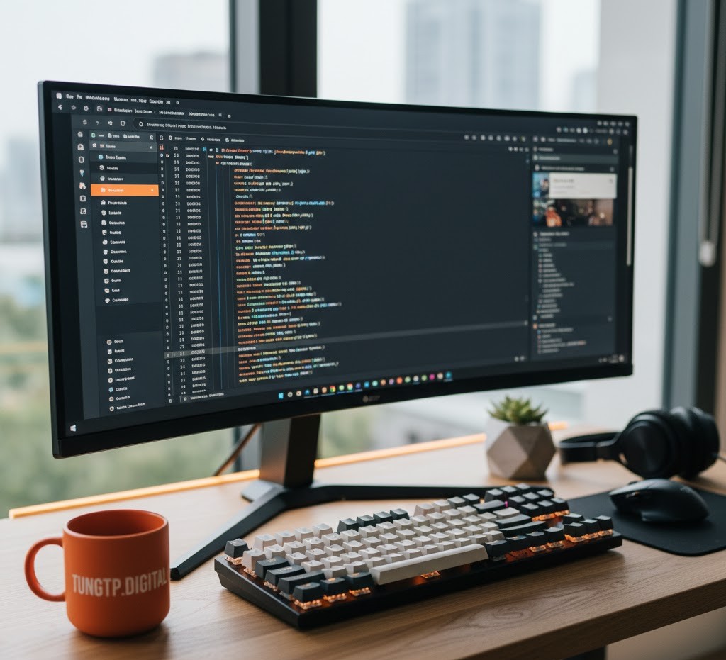 Hành trình từ Admin cào số đến xây dựng Blog cá nhân đầu tiên của Tùng TP