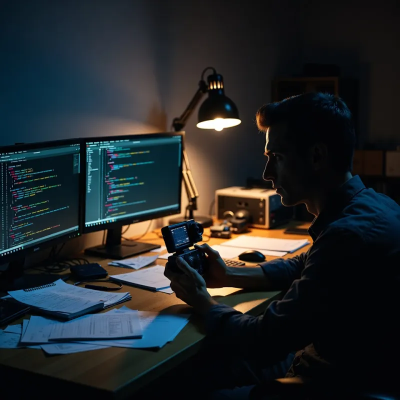 Khi gã thợ Code tập cầm máy quay: Những bước chân khập khểnh đầu tiên