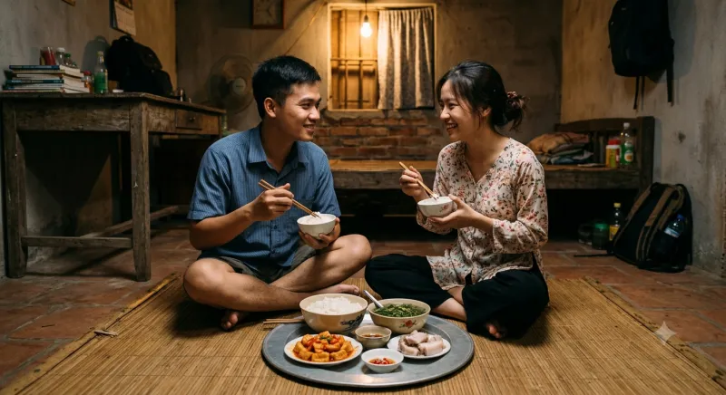 🏡 CƠM NHÀ CUỐI TUẦN: HẠNH PHÚC NHỎ TRÊN MÂM CƠM MỘC MẠC